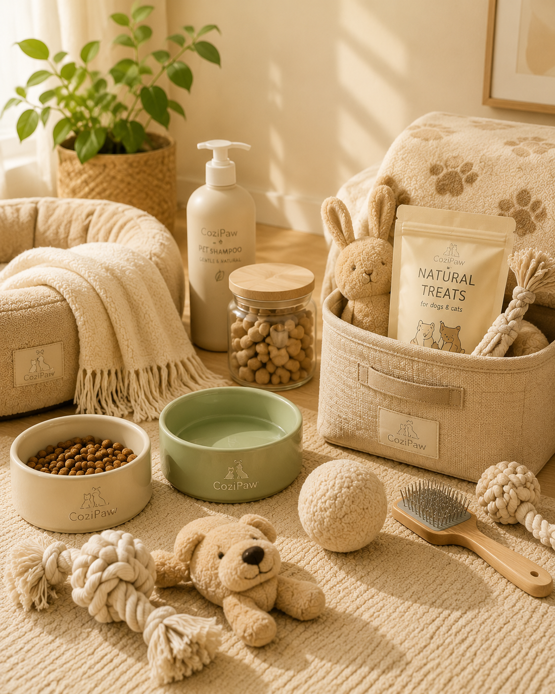 Pet grooming essentials designed for clean and healthy daily care