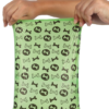 CoziPaw eco friendly dog waste bags showing leak resistant strength during use